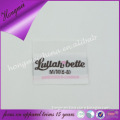 Washable main labels for girl dress at cheap price
